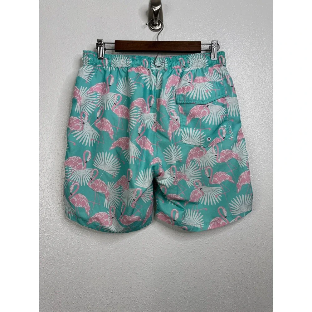 Tipsy Elves Flamingo‎ Swim Trunks Size Large